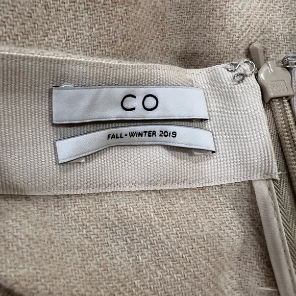 CO Cream A-Line Midi Skirt XS - Picture 2 of 4